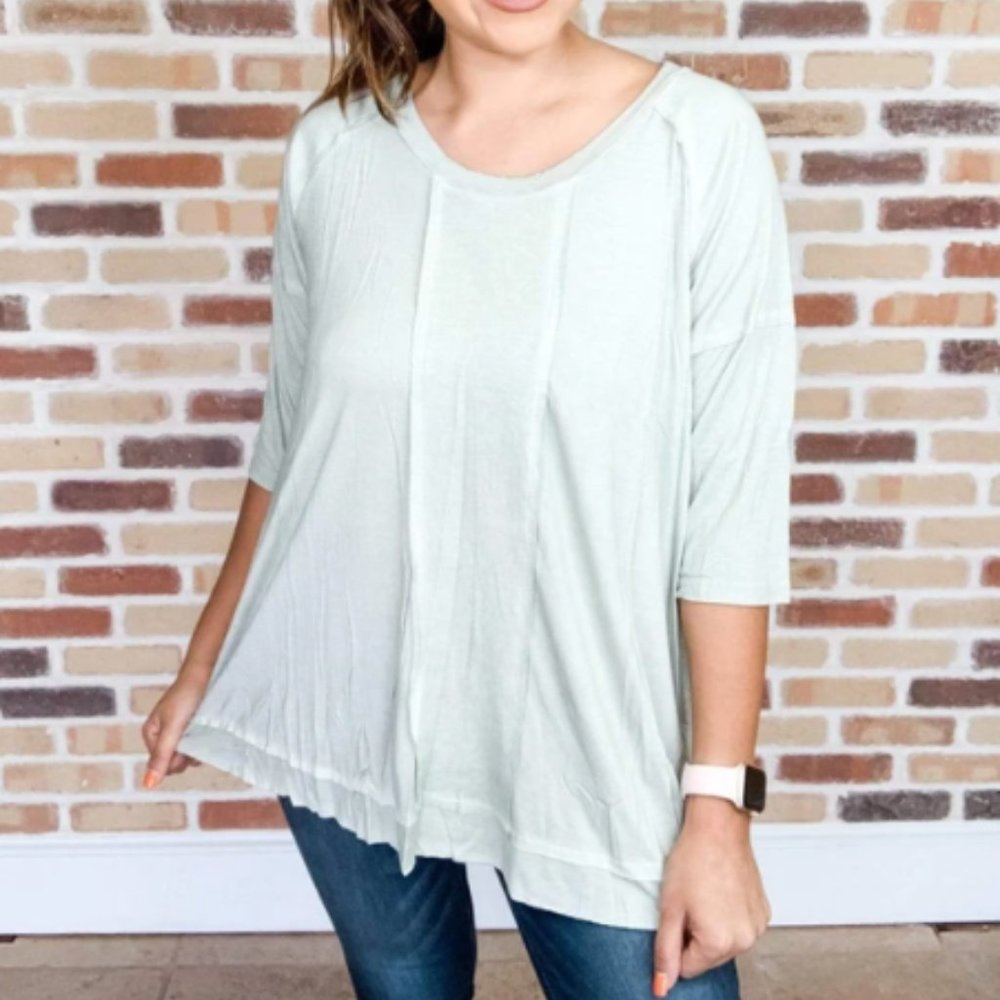 Women's Top MOST LOVED FLOWY SWEATER